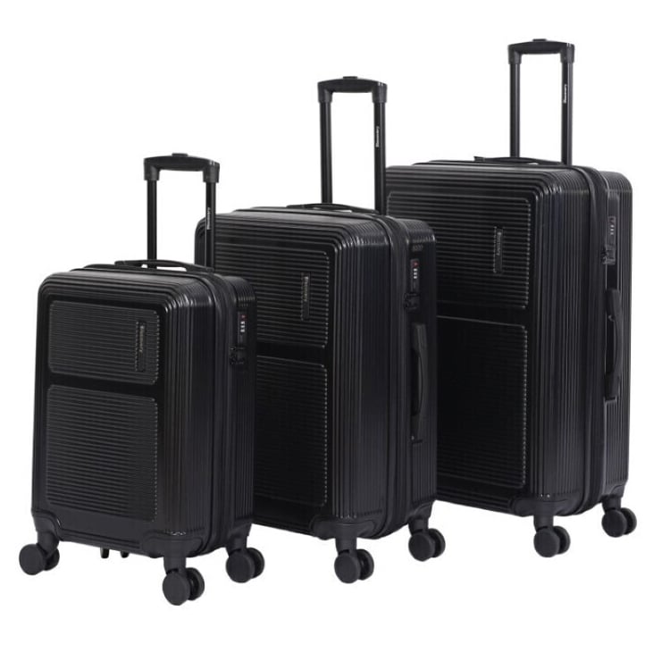 Set de Valijas Rígidas Discovery 3 Piezas Negro