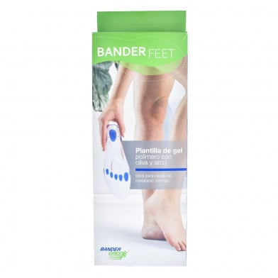 Plantilla con Gel Bander Feet con Arco y Oliva Talle 1