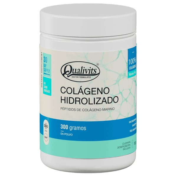 Suplemento Qualivits Colágeno Hidrolizado en Polvo 300 g