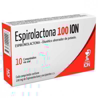 Espironolactona 100 mg Comprimidos