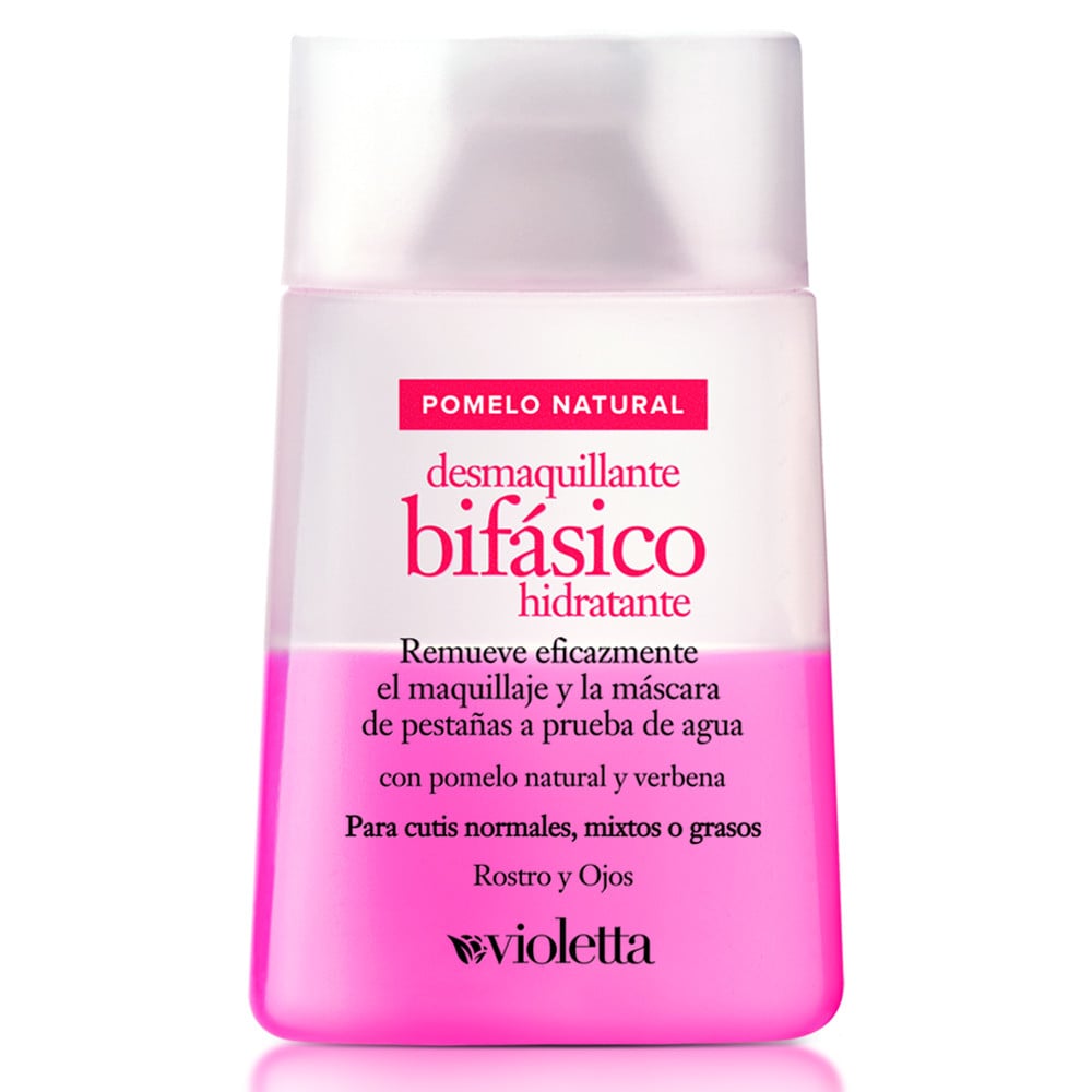 Desmaquillante Violetta Bifásico Pomelo Natural 110 ml