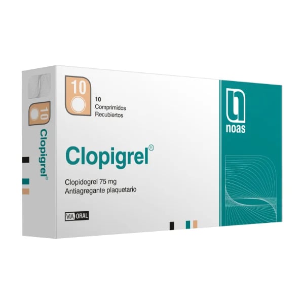 Clopigrel 75 mg Comprimidos Recubiertos