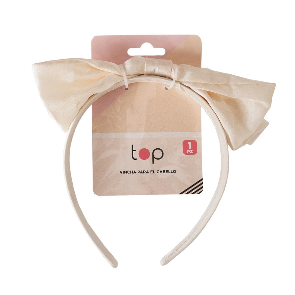 Vincha Top con Moña 