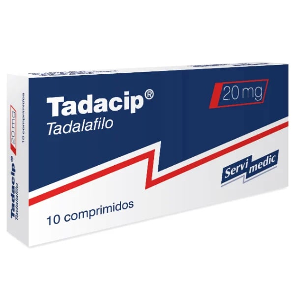 Tadacip 20 mg Comprimidos