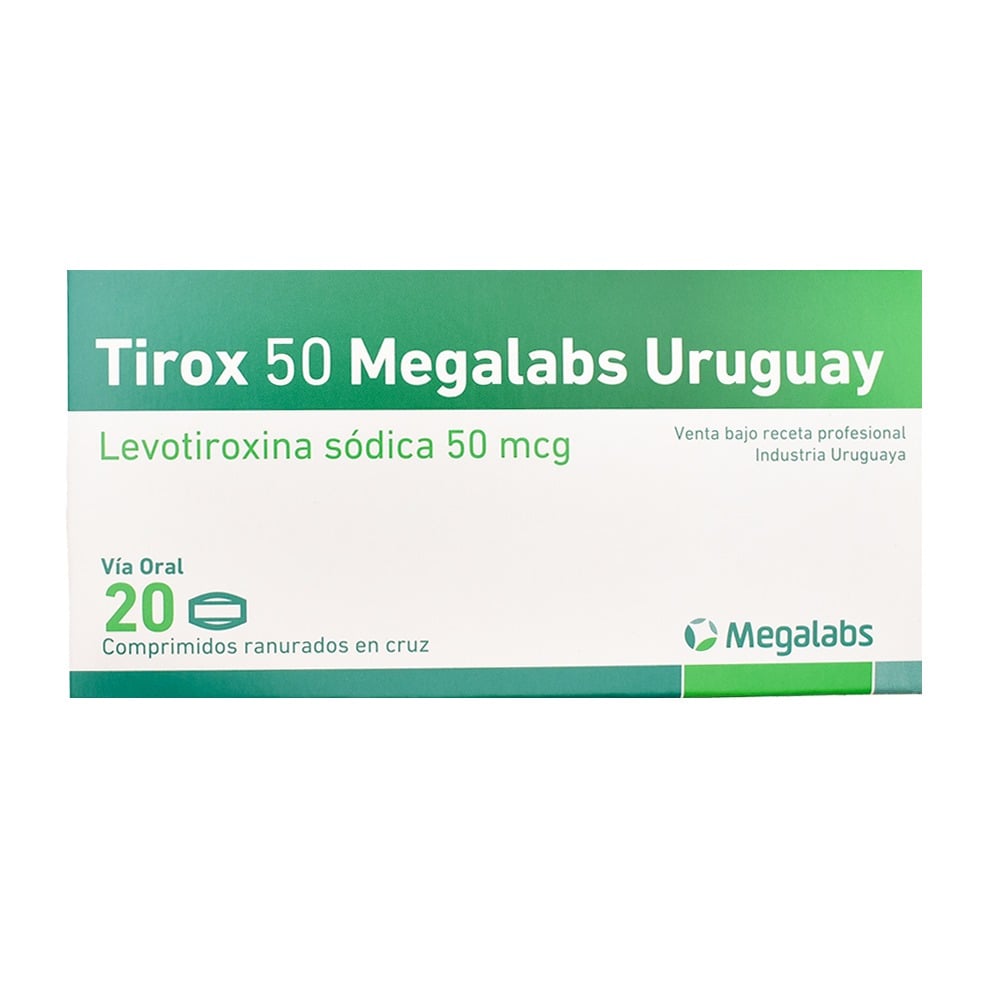 Tirox 50 mcg Comprimidos