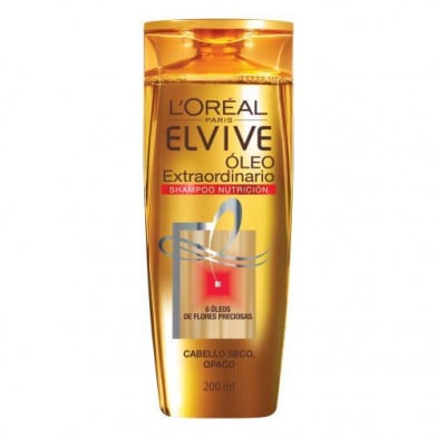 Shampoo Elvive Óleo Extraordinario Nutrición