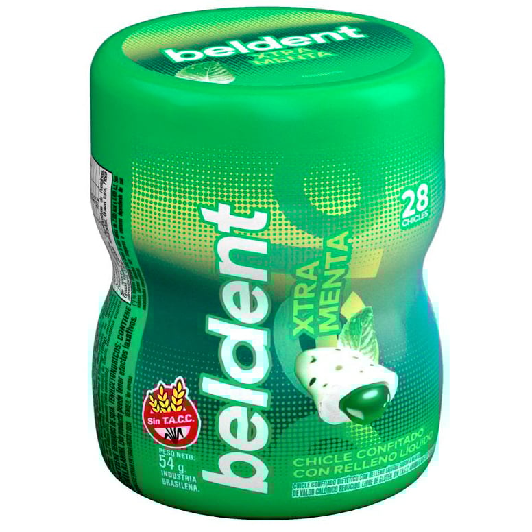 Chicle Beldent Xtra Menta 54 g