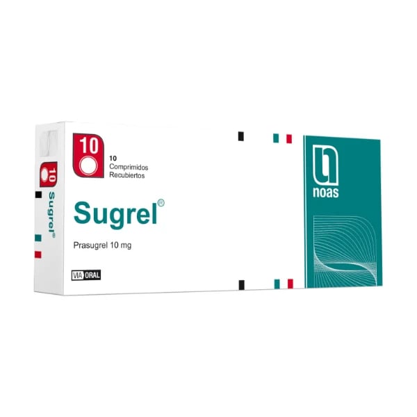 Sugrel 10 mg Comprimidos Recubiertos