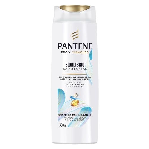 Shampoo Pantene Equilibrio Raíz y Puntas 