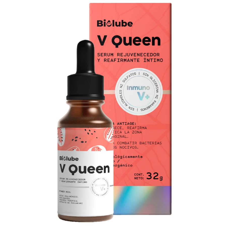 Sérum Íntimo Biolube Rejuvenecedor y Reafirmante V Queen 32 g