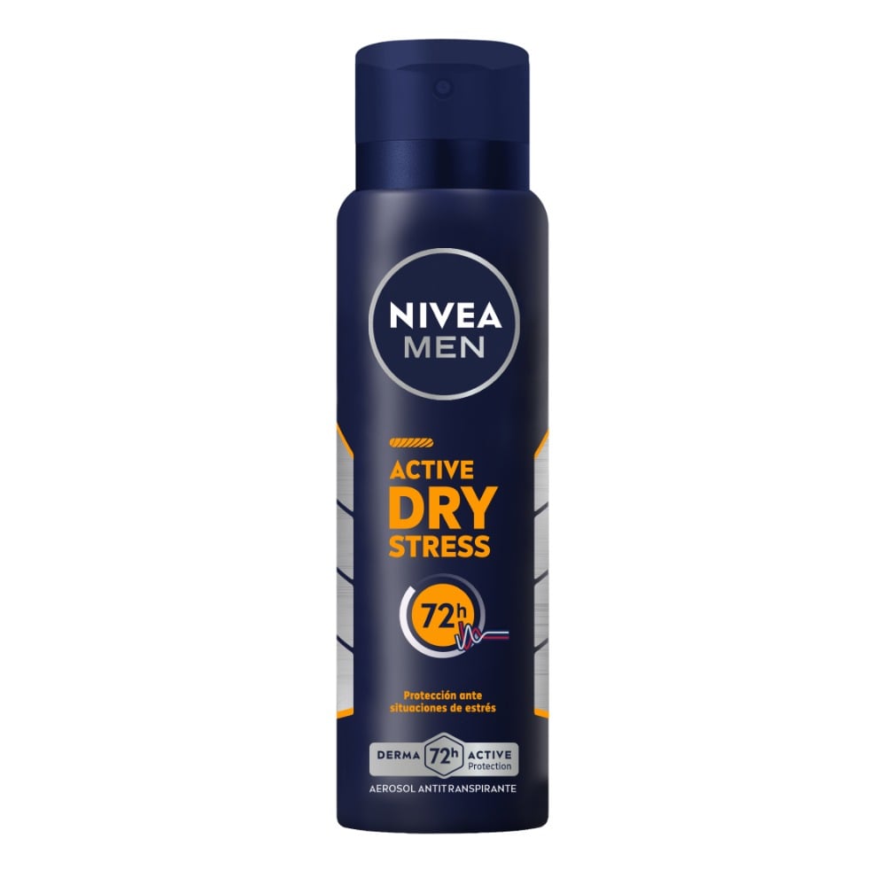 Antitranspirante en Aerosol Nivea Men Active Dry Stress 150 ml