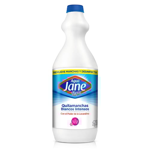 Limpiador Agua Jane Quitamanchas para Ropa Blanca Floral 1 l