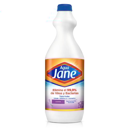 Lavandina Agua Jane Triple Poder Lavanda 1 l