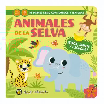 Libro Animales de la Selva con Sonidos y Texturas