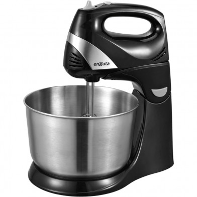 Batidora Enxuta con Bowl Negra 300W