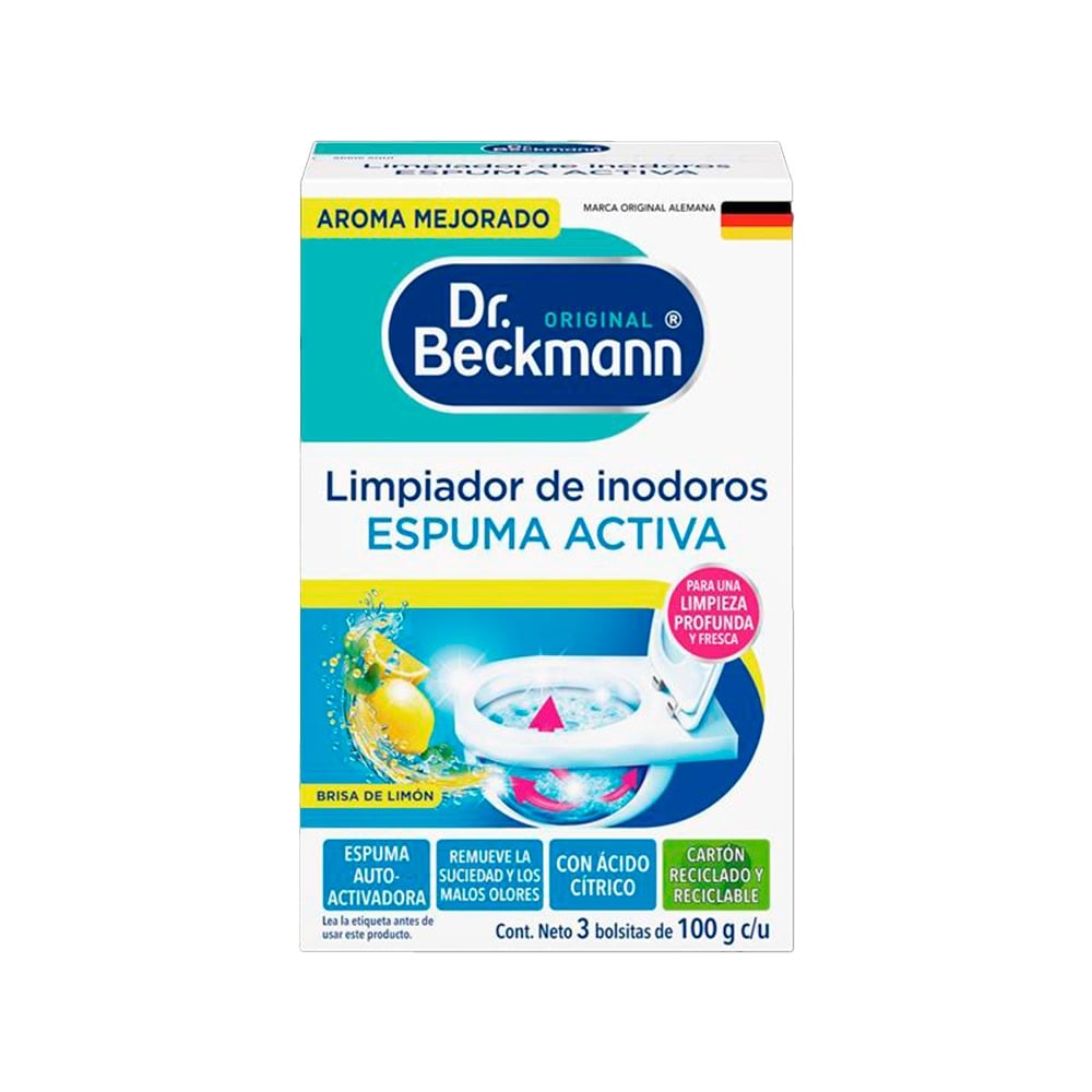 Limpiador de Inodoros Dr. Beckmann 3 Unidades