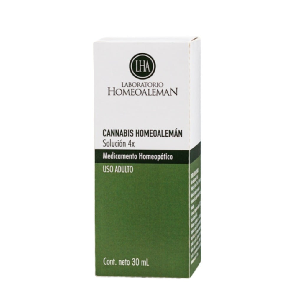 Canabbis Homeoalemán Solución 4x 30 ml