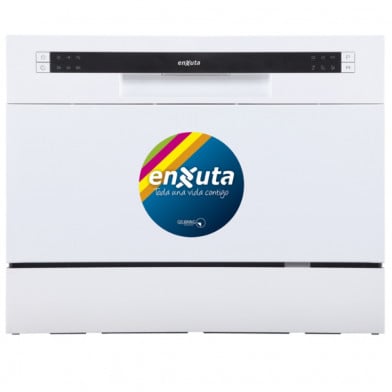 Lavavajillas Compacto Enxuta LVENXP96W Blanco 6 Cubiertos