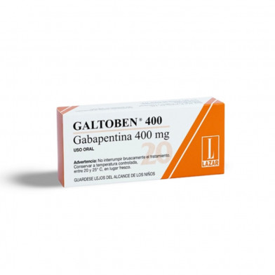 Galtoben 400 mg 20 Cápsulas