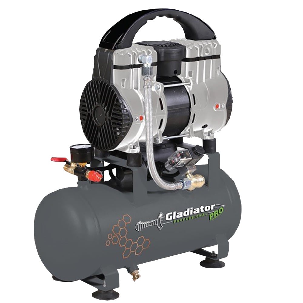 Compresor Gladiator CESA809/25 sin Aceite 1.5 HP 9 l 1100W