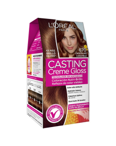 Tinta Casting Creme Gloss&nbsp; N&deg;670 Chocolate Caramelo