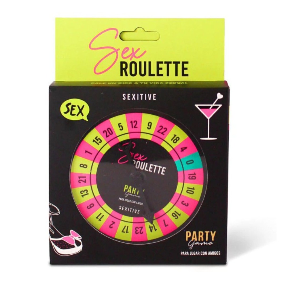 Sextoys Ruleta Sexitive Sex Roulette Party Game