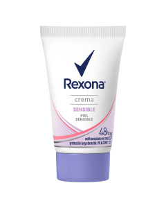 ANTITRANSPIRANTE REXONA FEMENINO CREMA SENSIVE 55G