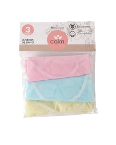 Gorra de Baño Calm 3 Unidades