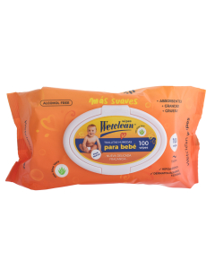 TOALLITAS HUMEDAS WETCLEAN X100 UNIDADES.