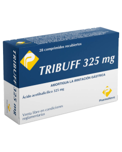 Tribuff 325 mg 28 Comprimidos Recubiertos