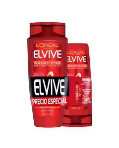 Pack Elvive Shampoo Color Vive 680 ml + Acondicionador 400 ml