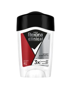 ANTITRANSPIRANTE REXONA CLINICAL MEN SPORT STRENGH 48G