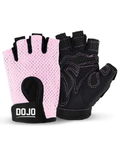 Guantes De Musculaci&oacute;n Dojo Rosado