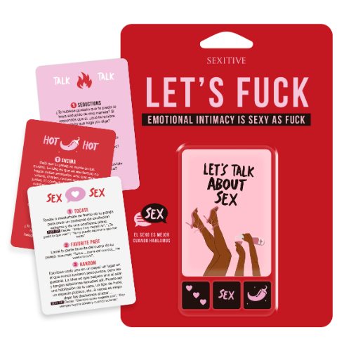 Sextoys Cartas y Dados Sexitive Let's Fuck