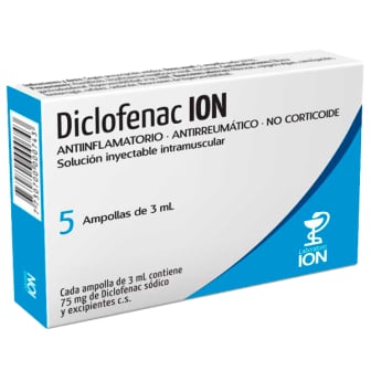 Diclofenac Ion 5 Ampollas
