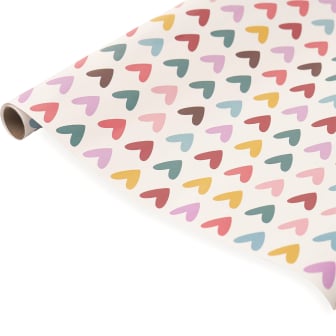 Papel De Regalo Happy Paper Corazones 50 X 70 Cm