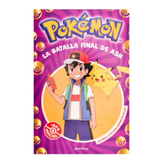Libro Pokémon La Batalla Final De Ash 