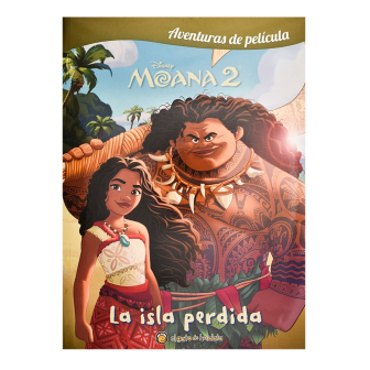 Libro Moana 2 La Isla Perdida Aventuras De Película 
