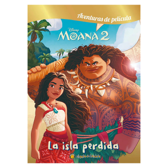 Libro Moana 2 La Isla Perdida Aventuras De Película 