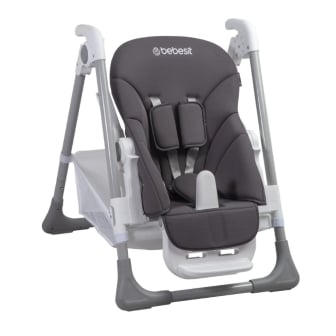Silla De Comer Bebesit Snack Gris