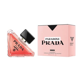 Frasco y caja de Prada Paradoxe Intense