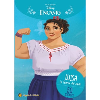 Libro Luisa Disney Encanto Con Stickers