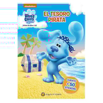 Libro Blue's Clues Un Tesoro Pirata Con Stickers