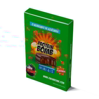 Alfajor Fakin Bomb Proteico 60 G 6 Unidades