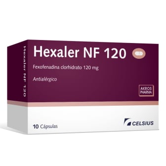 Hexaler Nf 120 Mg 10 Cápsulas