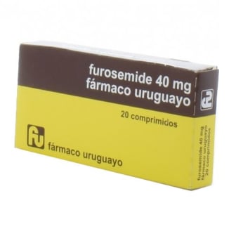 Furosemide 40mg 20 Comprimidos