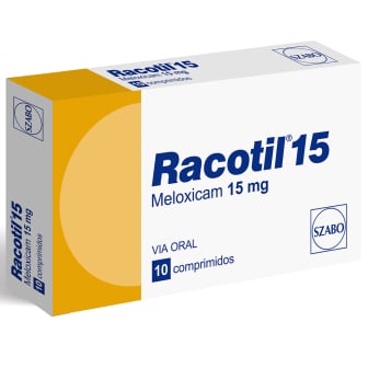 Racotil 15 Mg 10 Comprimidos