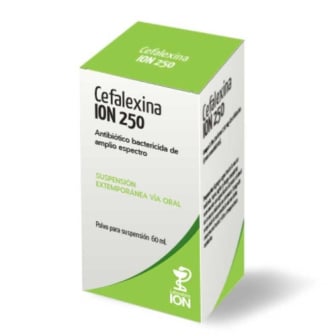 Cefalexina Ion 250 Suspensión 60 Ml