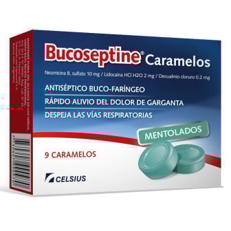 Bucoseptine Caramelos 9 Unidades