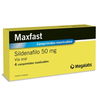 MAXFAST 50MG 4 COMPRIMIDOS